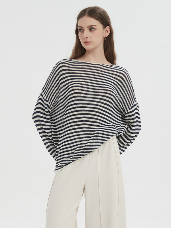 LK-101 Lyocell Blouse — lightweight, relaxed view 3