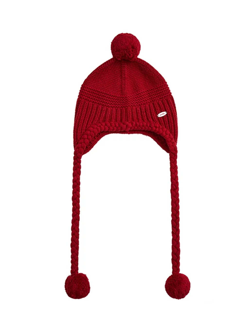 LK-112 Wool Knit Hat — vintage, everyday, face-slimming, flattering view 7