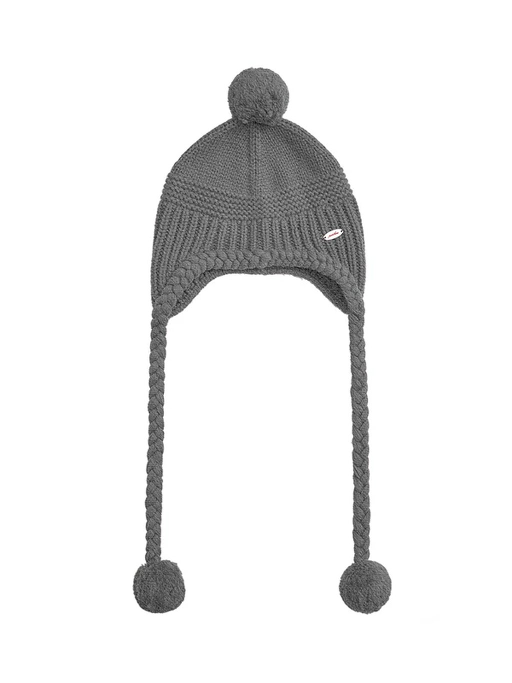 LK-112 Wool Knit Hat — vintage, everyday, face-slimming, flattering view 8