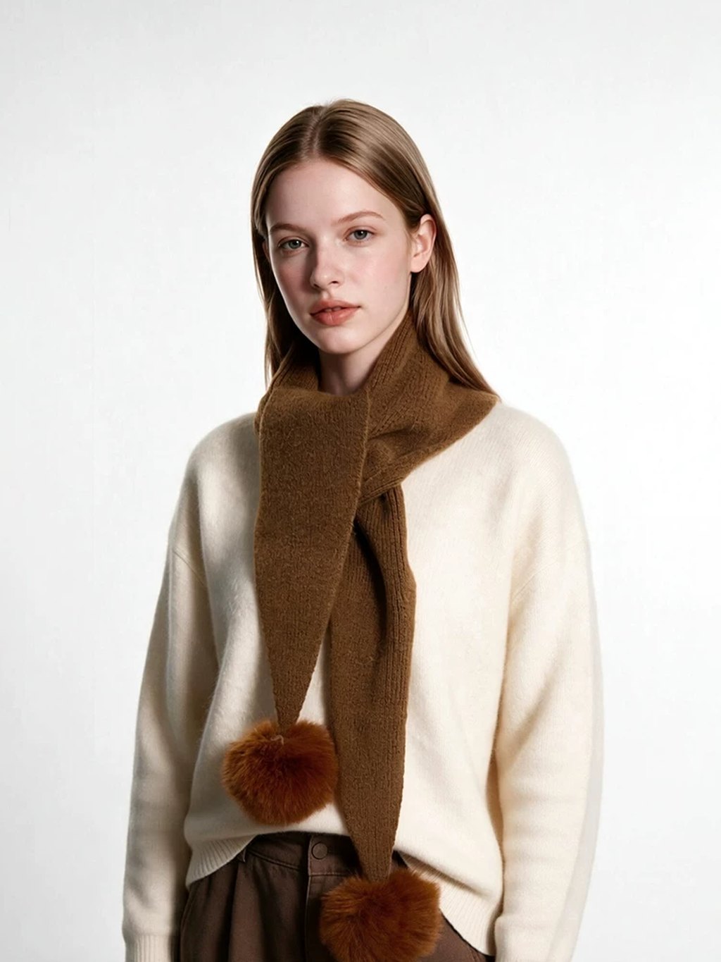 LK-121 Scarf — longline, refined, atmospheric, versatile detail